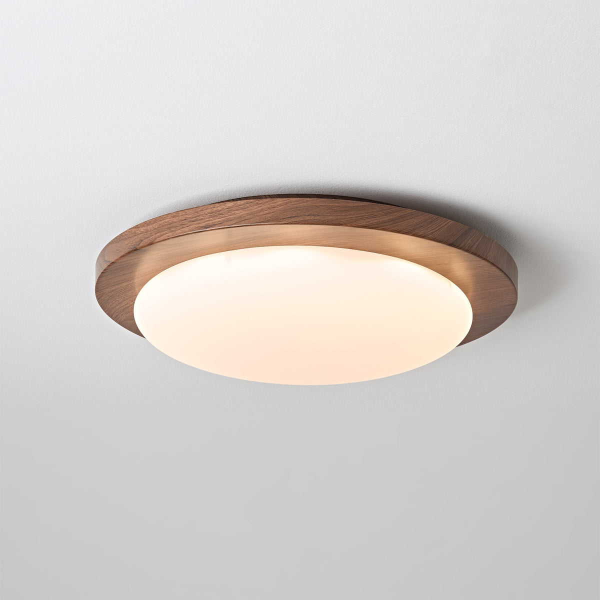 Side profile of the slim Bromo Ceiling Light.