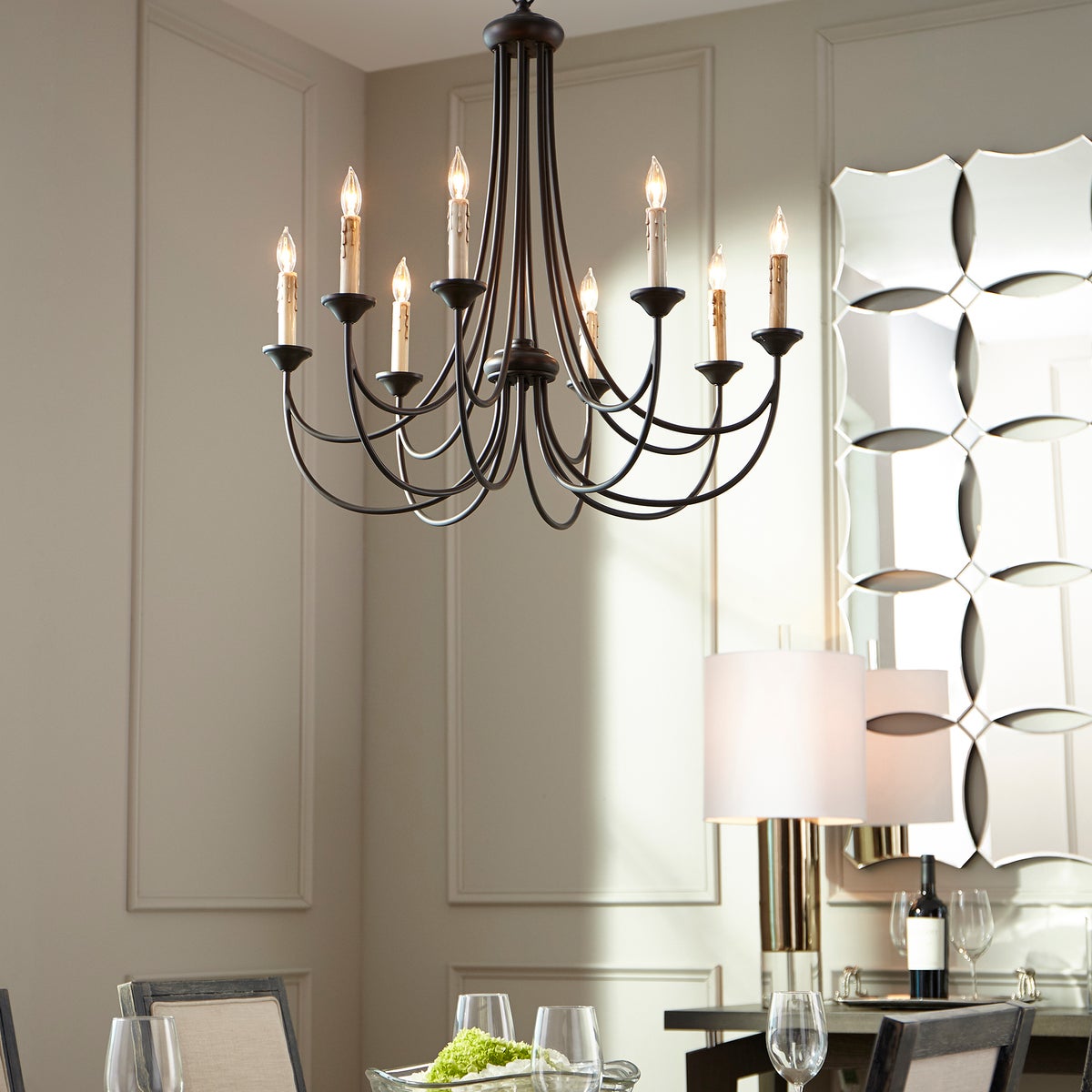 Calyx Lustre Métal Luxe Élégance Postmoderne
