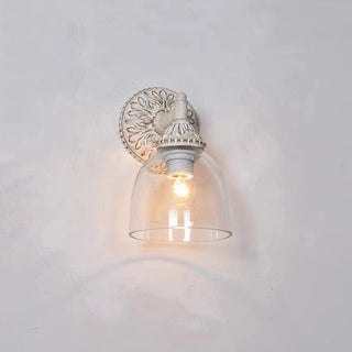 Orion Applique Murale Métal Verre Industrielle Vintage