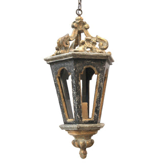 Seren Suspension Lanterne Luxe Postmoderne Élégance Bois Résine