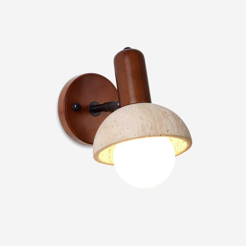 Oswin Travertine Wall Lamp-Neutral Decor