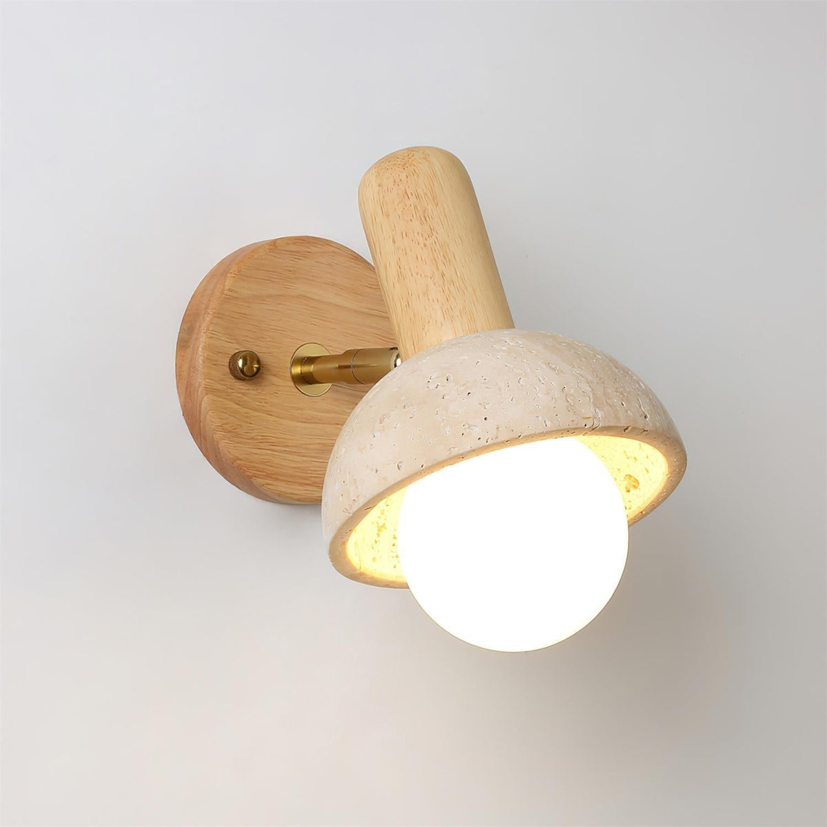 Oswin Travertine Wall Lamp-Neutral Decor