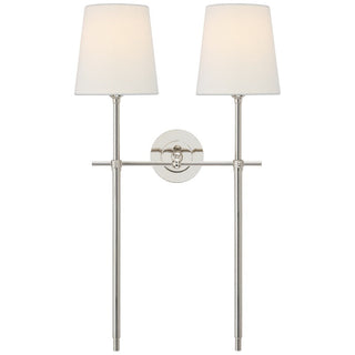 Platina Applique Murale Métal Laiton Tissu Minimaliste Moderne