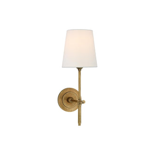 Platina Applique Murale Métal Laiton Tissu Minimaliste Moderne