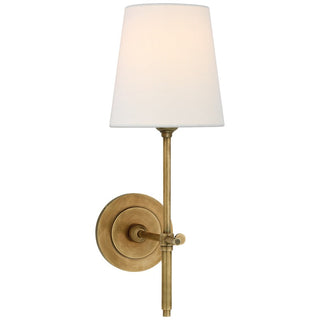 Platina Applique Murale Métal Laiton Tissu Minimaliste Moderne