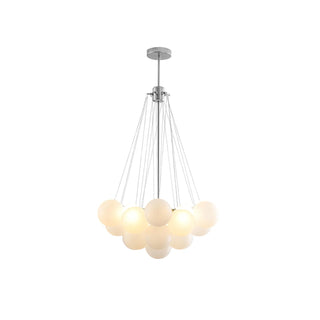 Fayne Suspension Bulle à Globe en Verre
