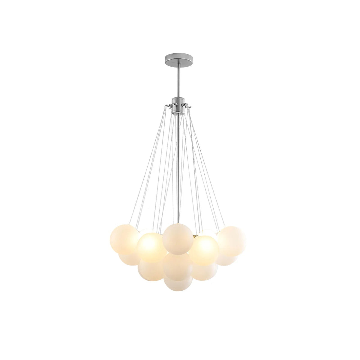 Fayne Suspension Bulle à Globe en Verre