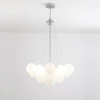 Lustra Lustre Bulles en Verre Satiné