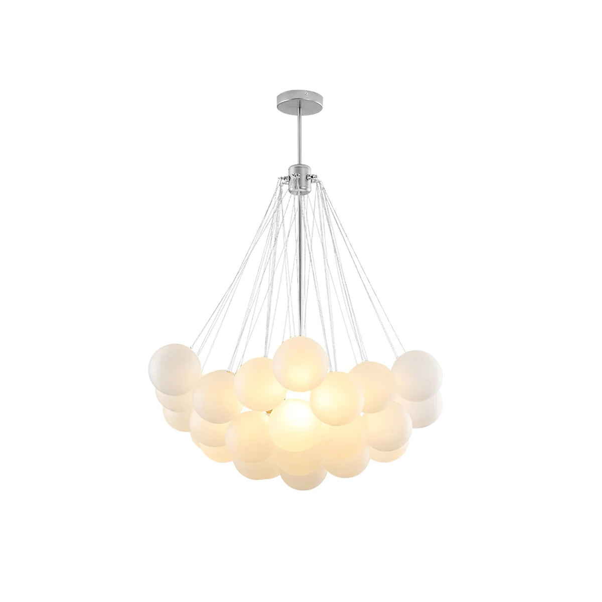 Fayne Suspension Bulle à Globe en Verre