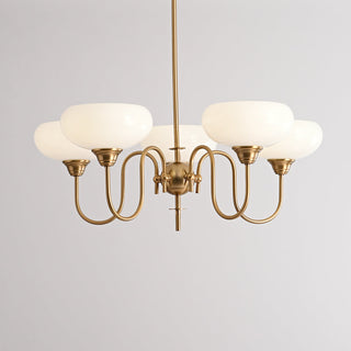 Arisha Vintage LED Métal Verre Lustre Salon