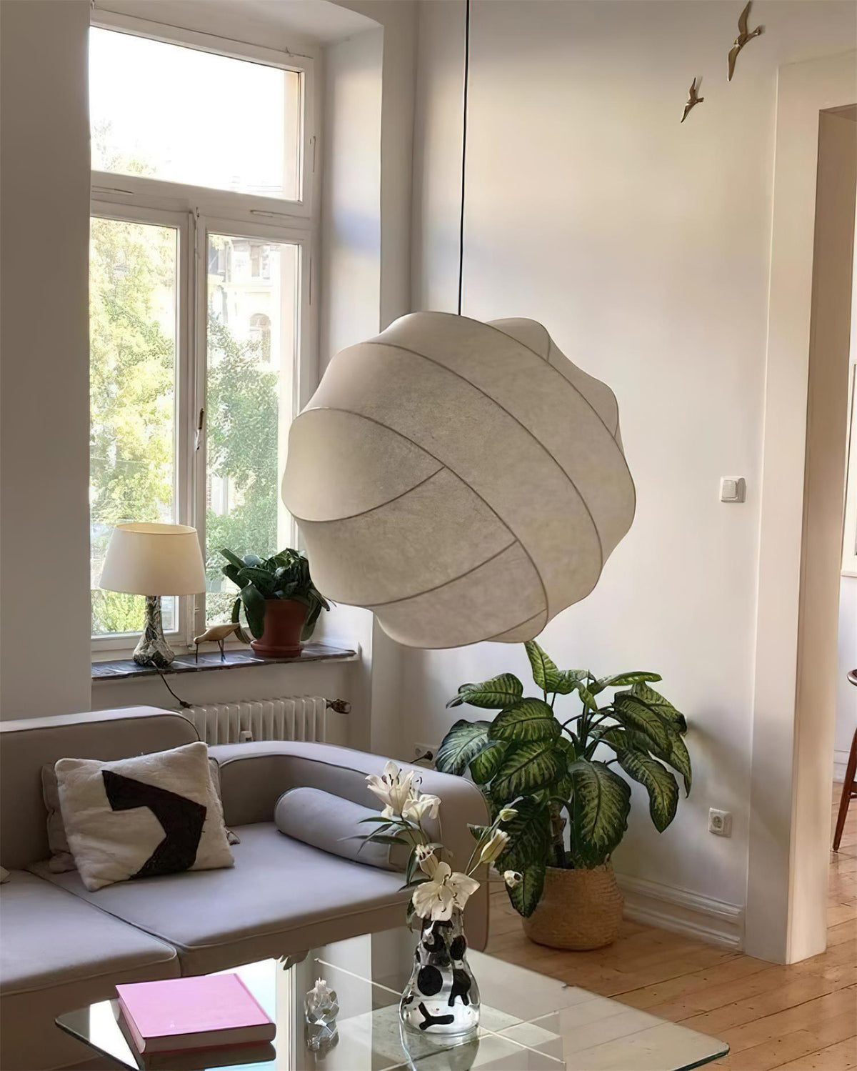 Bubble Ball Pendant Lamp-Neutral Decor