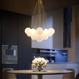 Fayne Suspension Bulle à Globe en Verre