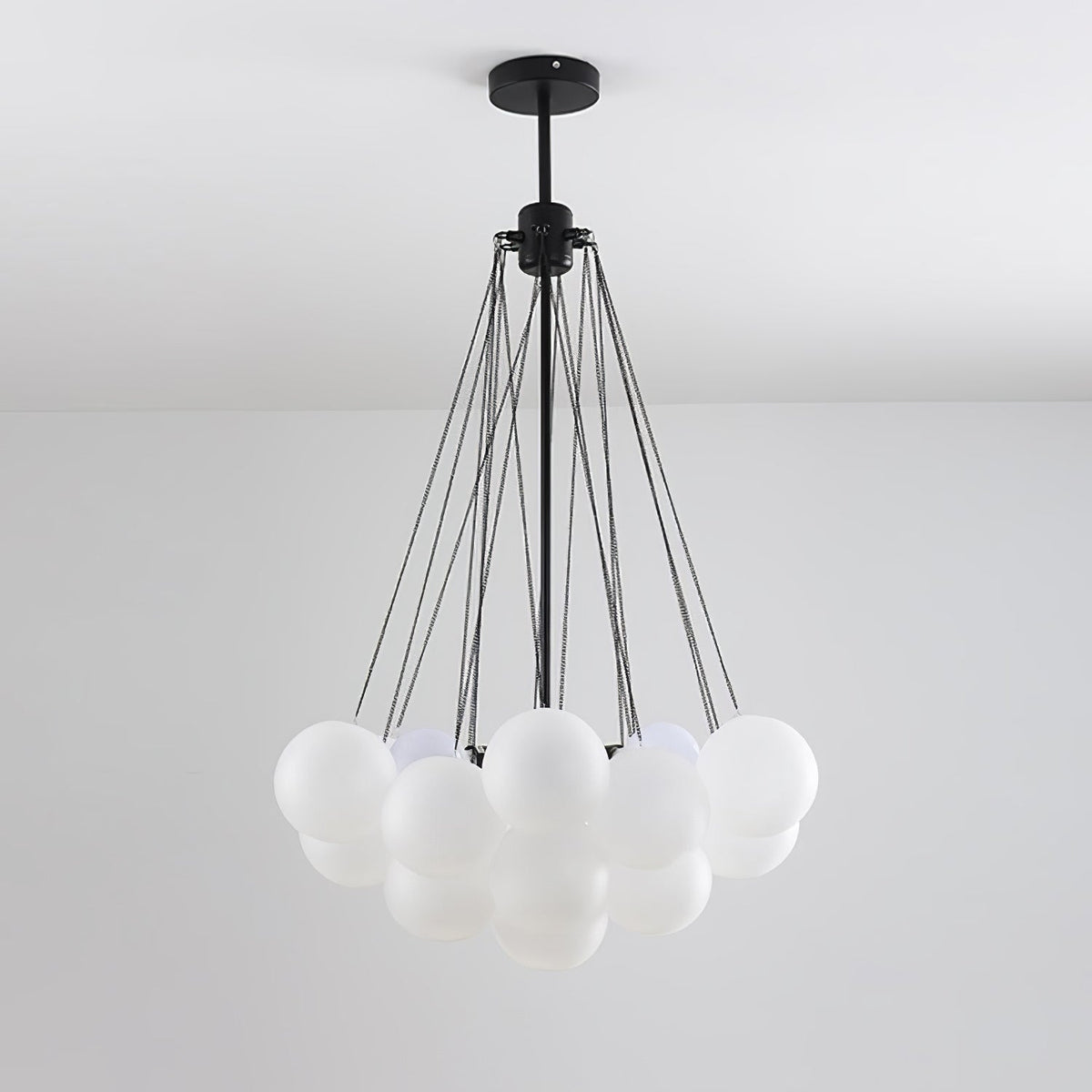 Fayne Suspension Bulle à Globe en Verre