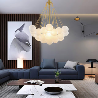 Fayne Suspension Bulle à Globe en Verre