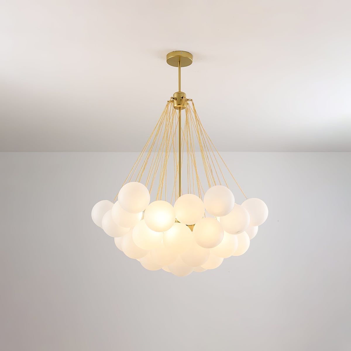 Fayne Suspension Bulle à Globe en Verre