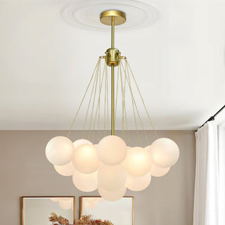 Fayne Suspension Bulle à Globe en Verre