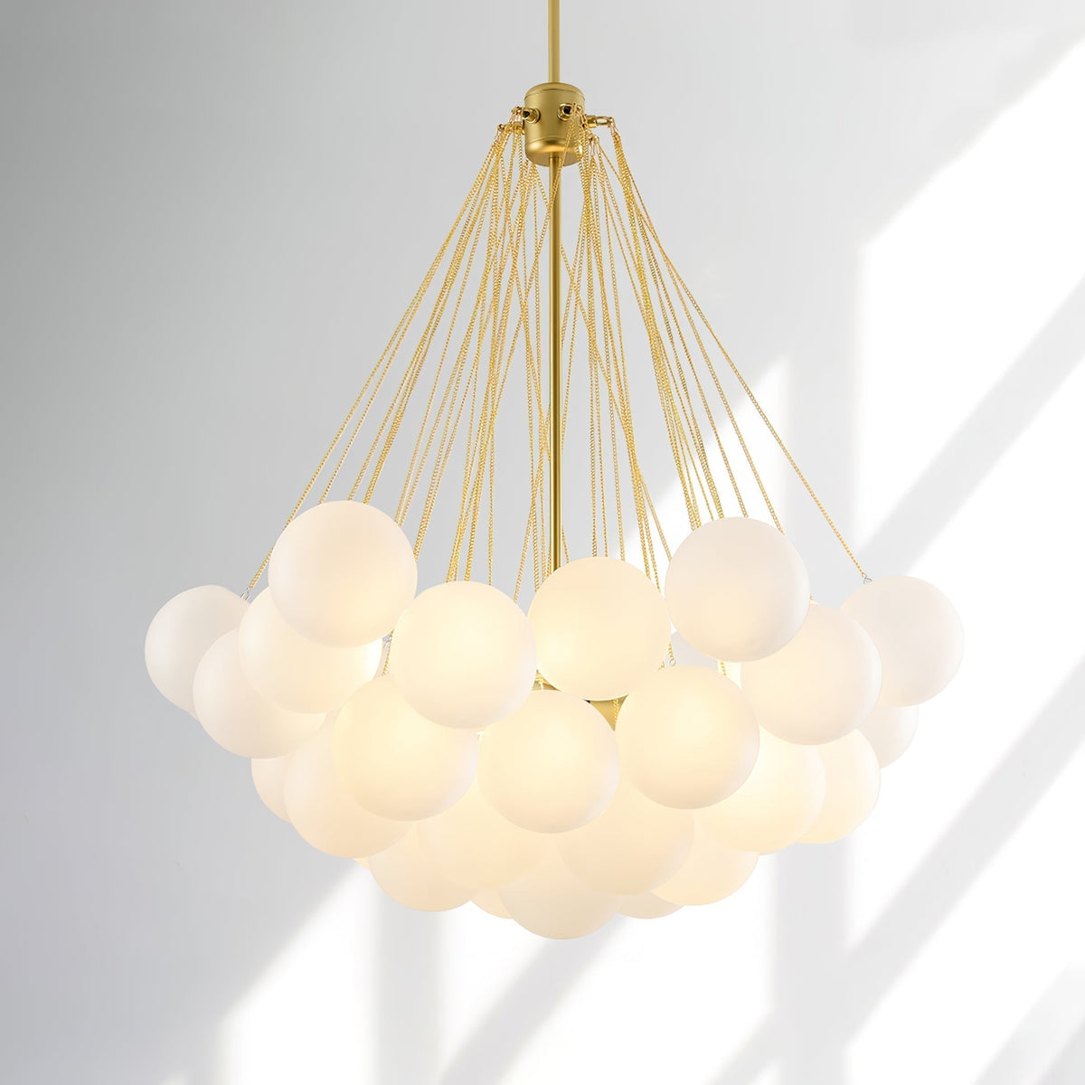 Fayne Suspension Bulle à Globe en Verre