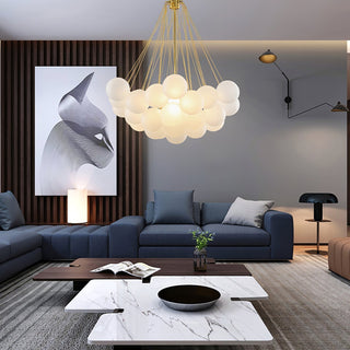 Fayne Suspension Bulle à Globe en Verre