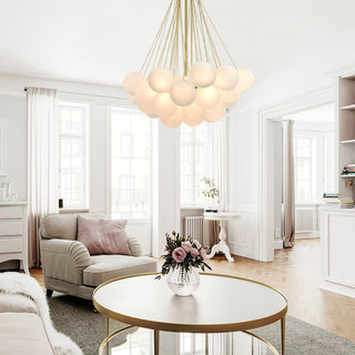 Fayne Suspension Bulle à Globe en Verre