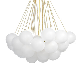 Lustra Lustre Bulles en Verre Satiné