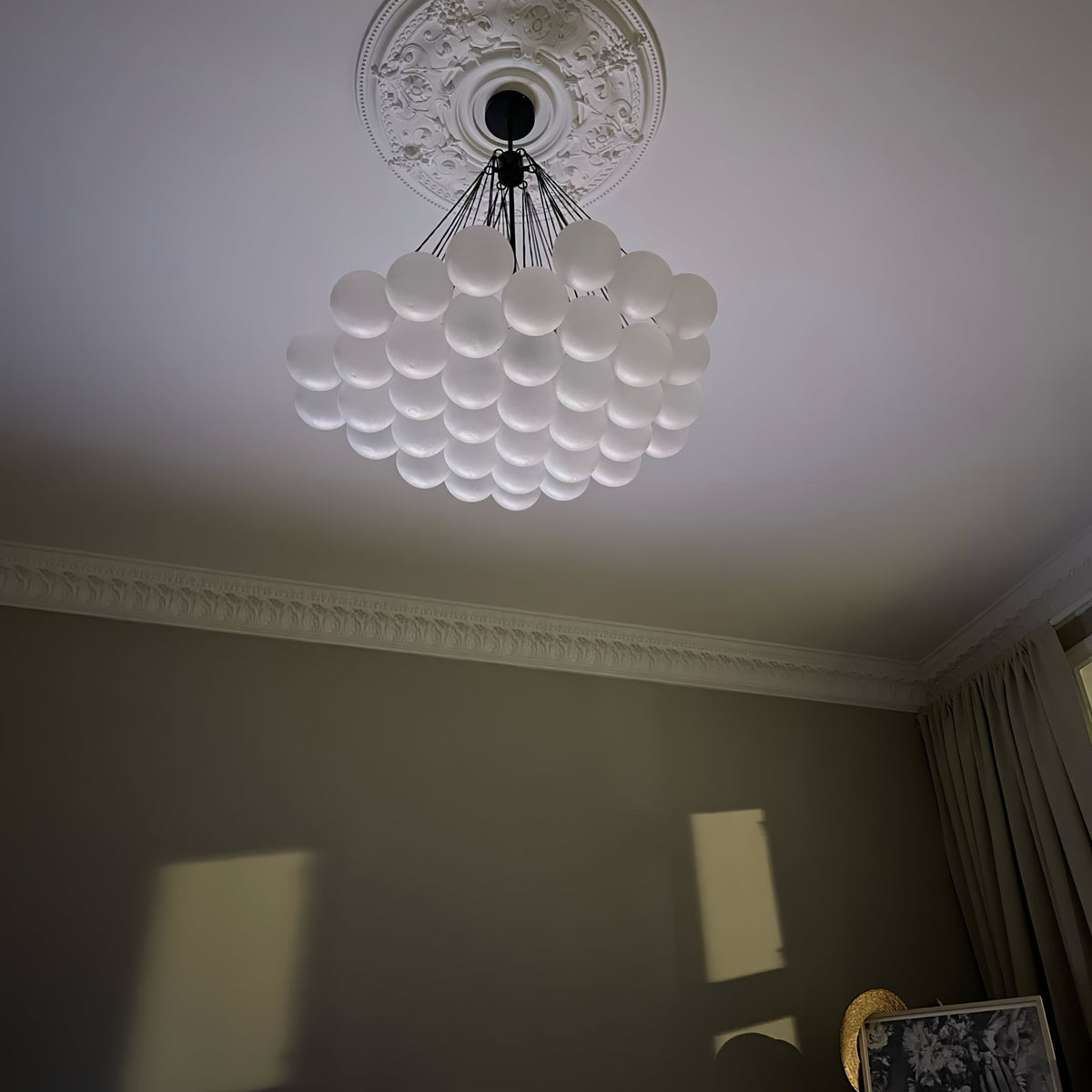 Fayne Suspension Bulle à Globe en Verre