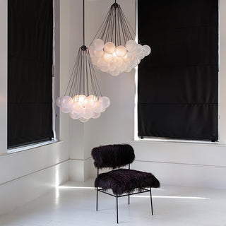 Fayne Suspension Bulle à Globe en Verre
