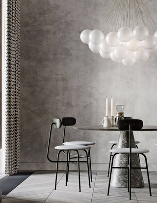 Lustra Lustre Bulles en Verre Satiné