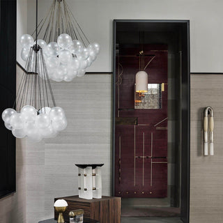 Fayne Suspension Bulle à Globe en Verre