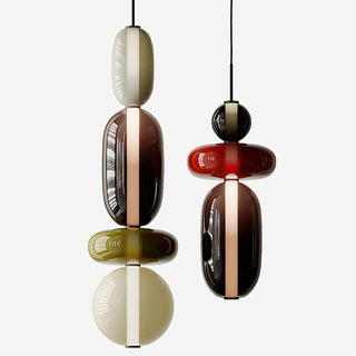 Noxic Suspension Artistique en Verre et Acrylique