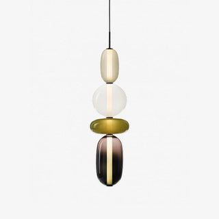 Noxic Suspension Artistique en Verre et Acrylique