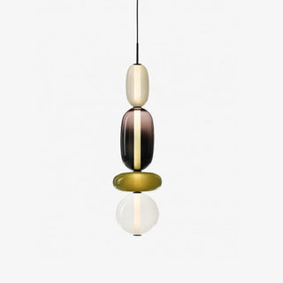Noxic Suspension Artistique en Verre et Acrylique