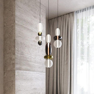 Noxic Suspension Artistique en Verre et Acrylique