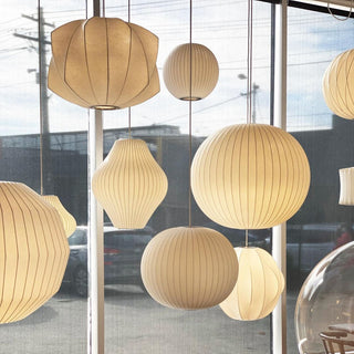 Etrio Suspension Bulle en Soie de Mûrier