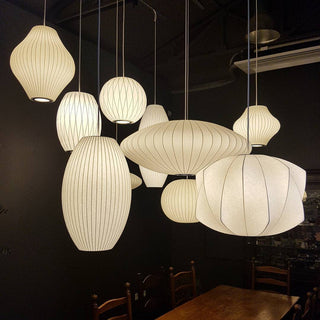 Etrio Suspension Bulle en Soie de Mûrier