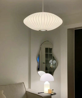 Nebula Lampe Suspendue en Soie de Mûrier Boule