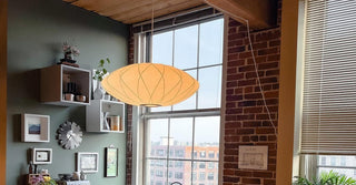 Lustra Suspension Lampe Bulle Géométrique