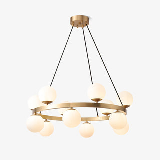 Lustra Lustre Globe Anneau en Laiton