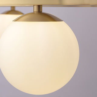 Lustra Lustre Globe Anneau en Laiton
