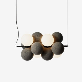 Mirelre Lampe suspendue artistique industrielle