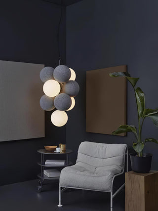 Mirelre Lampe suspendue artistique industrielle