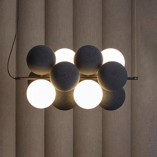 Mirelre Lampe suspendue artistique industrielle