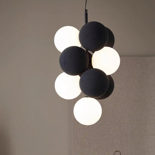 Mirelre Lampe suspendue artistique industrielle