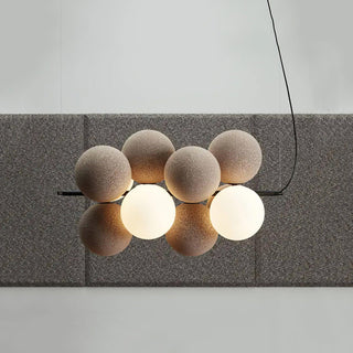 Mirelre Lampe suspendue artistique industrielle
