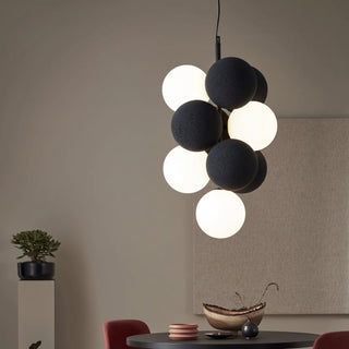 Mirelre Lampe suspendue artistique industrielle