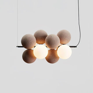 Mirelre Lampe suspendue artistique industrielle