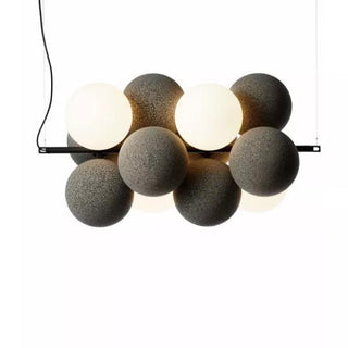 Mirelre Lampe suspendue artistique industrielle