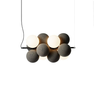 Mirelre Lampe suspendue artistique industrielle