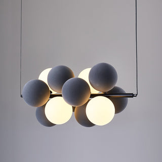 Mirelre Lampe suspendue artistique industrielle