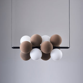 Mirelre Lampe suspendue artistique industrielle