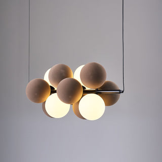 Mirelre Lampe suspendue artistique industrielle